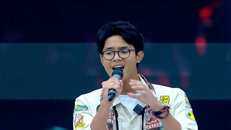 Duet Bareng NDX AKA, Alam Ganjar Bawakan Lagu Nemen di Hajatan Rakyat Banyuwangi