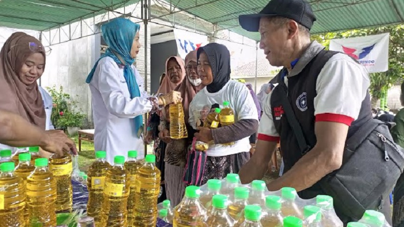 Gelar Bazar Murah di Bantul, Caleg Perindo: Harapan Kami Bisa Ringankan Beban Masyarakat