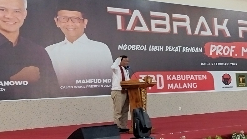 Dicurhati Warga Harga Pangan Terus Naik, Cawapres Mahfud MD: Banyak Korupsi dan Mafianya