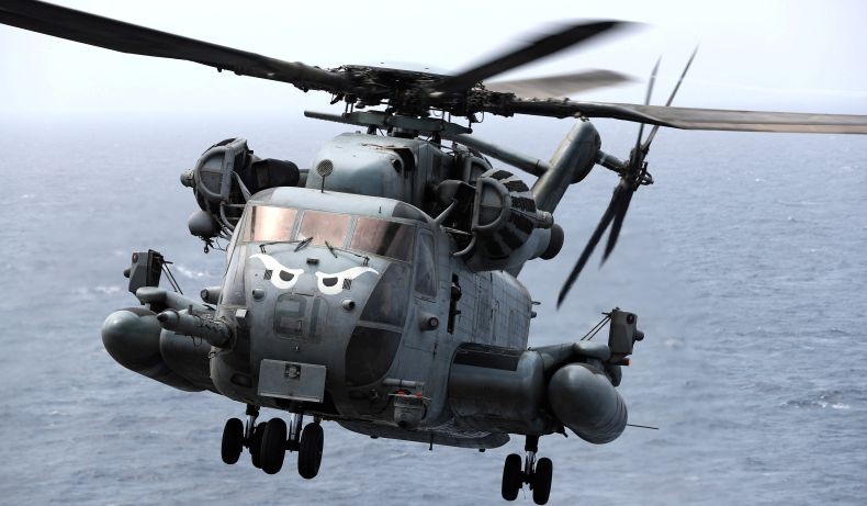 Helikopter Marinir AS Jatuh, 5 Tentara Ditemukan Tewas