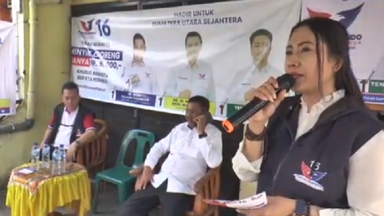 Caleg Perindo Rara Sasmaya Hati Serap Aspirasi Emak-Emak di Deliserdang: Mereka Ingin Pendapatan Tambahan