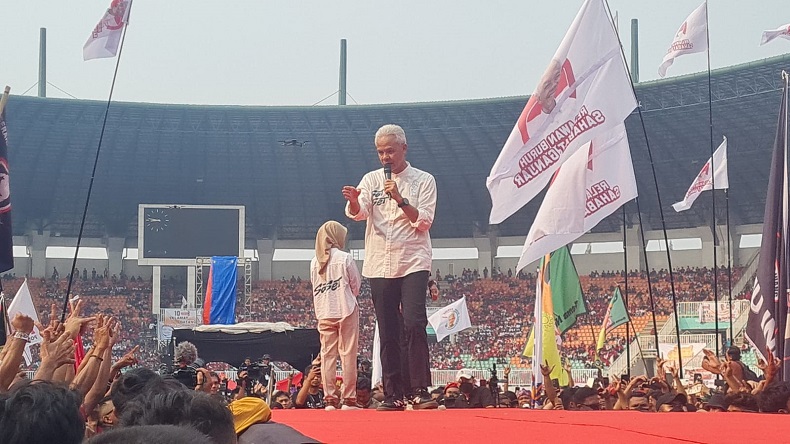 Ganjar Ungkap Alasan Kampanye Akbar di Bogor: Suaranya Paling Besar 
