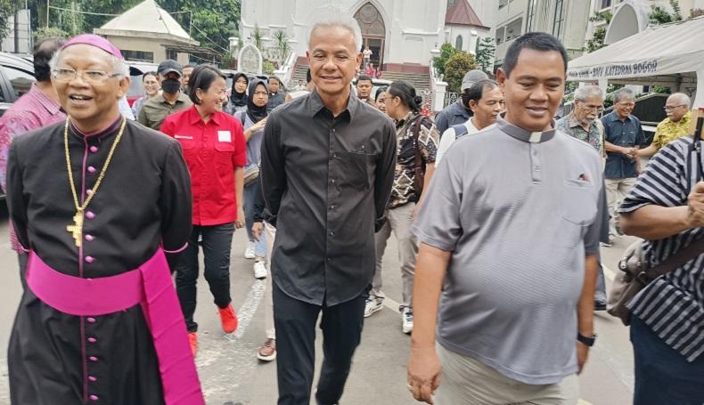 Uskup Bogor Nilai Ganjar Calon Pemimpin yang Bawa Kemajuan Indonesia