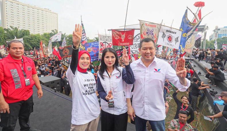 HT Takjub Kampanye Akbar Ganjar-Mahfud di Jawa Tengah Meriah: Tanda Baik 14 Februari