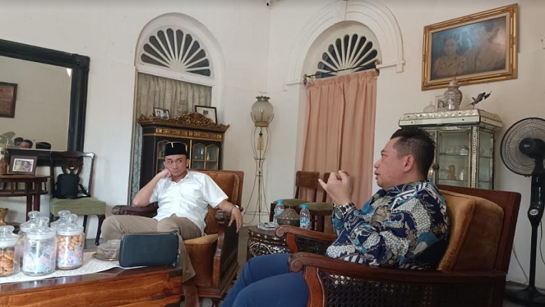 Bertemu Sultan Deli, Caleg Perindo Rudi Zulham: Ini Silaturahmi Luar Biasa