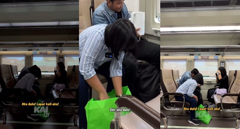 Heboh, Penumpang Kereta Masak Nasi di Gerbong, Listrik Langsung Padam