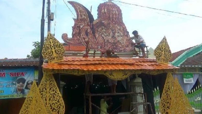 TPS Unik di Bojonegoro Bernuansa Kerajaan Nusantara, Punya Makna Mendalam