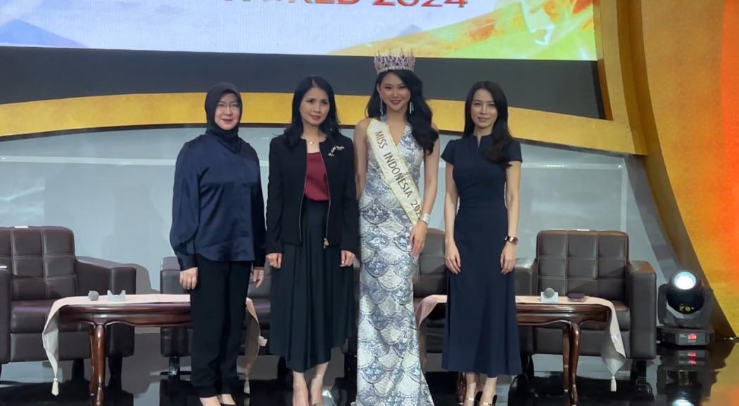 Miss Indonesia Audrey Vanessa Siap Melangkah ke Ajang Miss World 2024