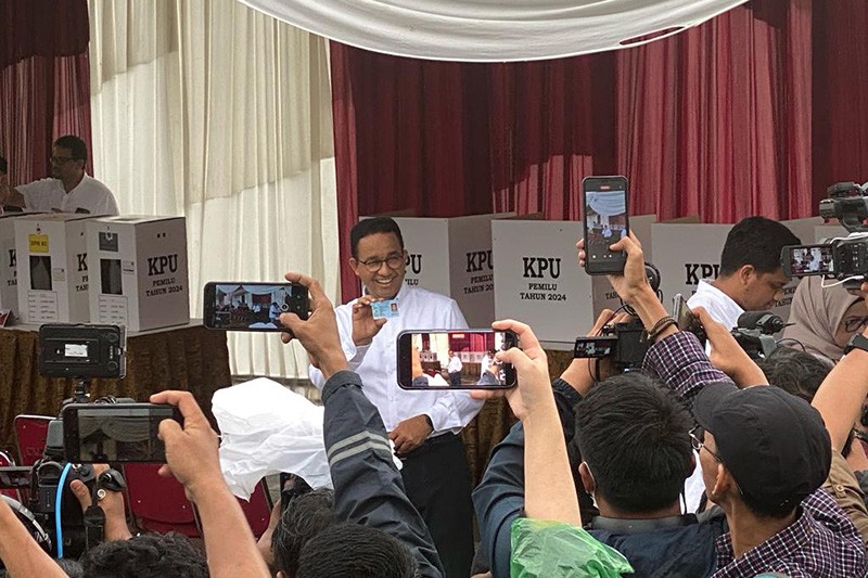 Anies Minta Masyarakat Awasi Penghitungan Suara Pilpres 2024