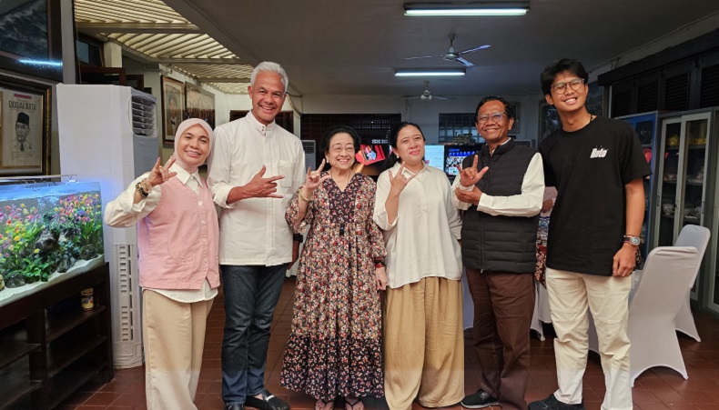 Ganjar-Mahfud Bakal Bertemu Megawati pada Momen Lebaran