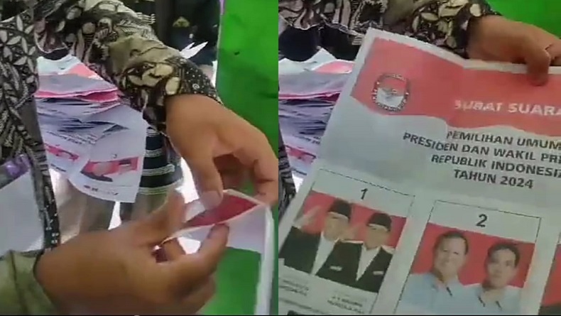 24 Surat Suara Tercoblos di Garut, Bawaslu: Dinyatakan Rusak