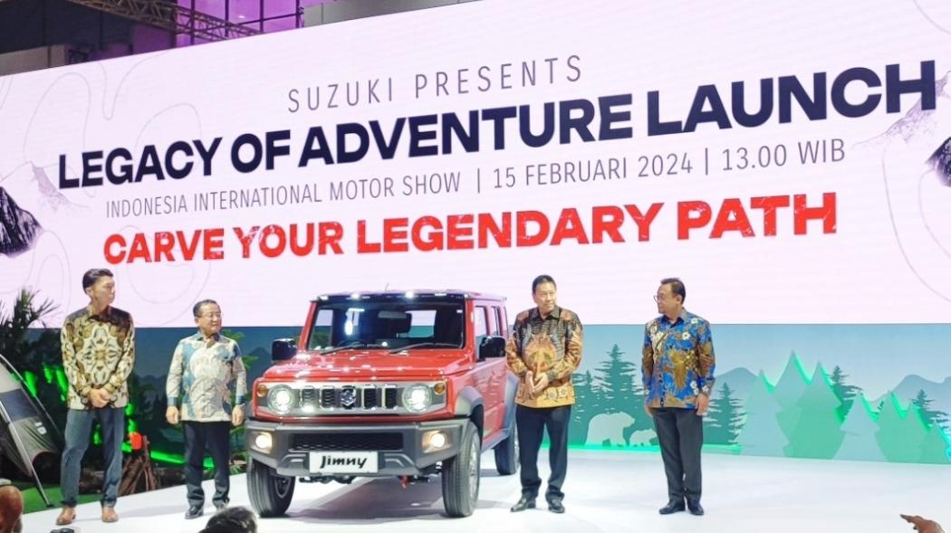 Suzuki Jimny 5 Pintu Akhirnya Meluncur di IIMS 2024, Dibanderol Mulai Rp462 Juta