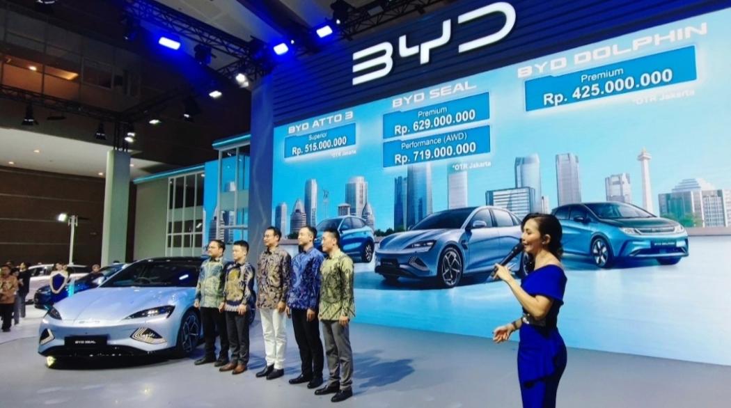 Diumumkan di IIMS 2024, Harga Mobil Listrik BYD Bikin Panas Dingin Merek Lain