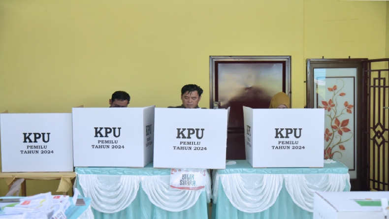 Pemilu 2024, TPS di Bangka Barat Sempat Kekurangan Surat Suara