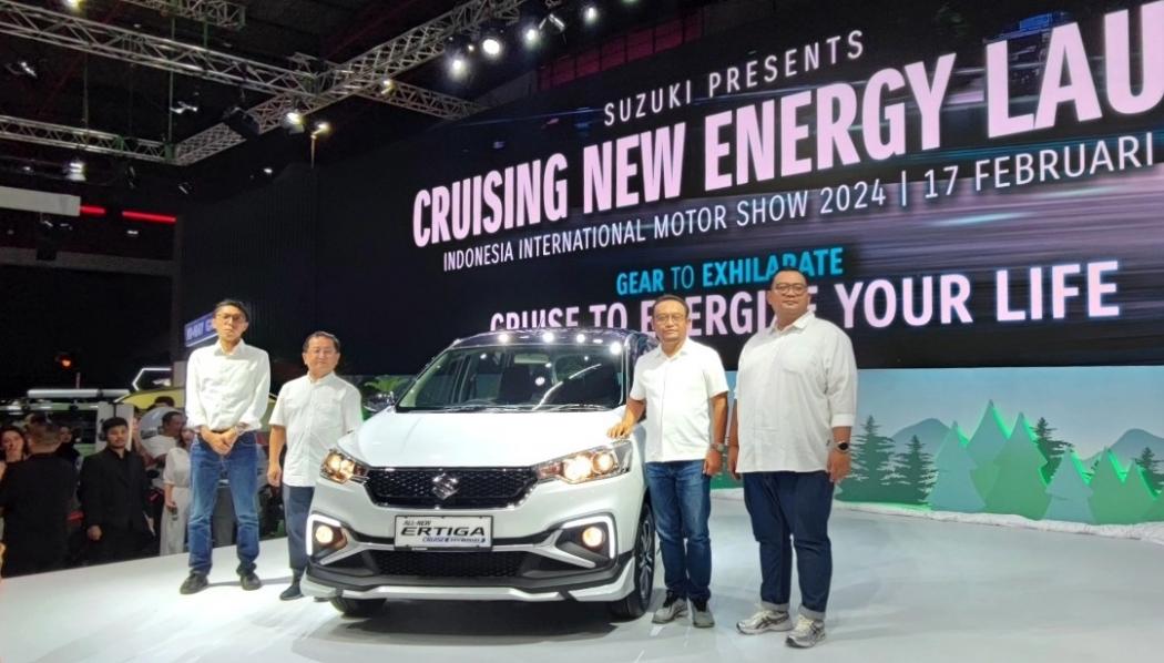 Suzuki Luncurkan Ertiga Hybrid Cruise di IIMS 2024, Dapat Penyegaran Desain dan Kapasitas Baterai