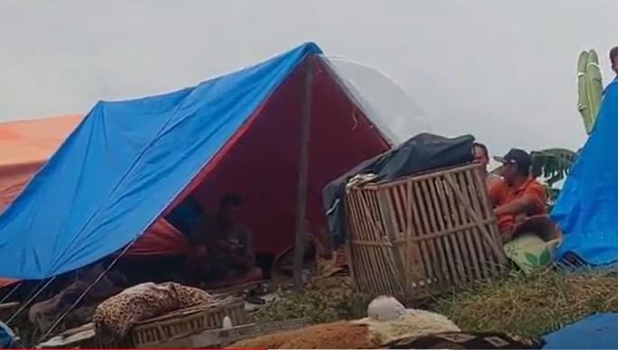 Nasib Pengungsi Korban Banjir Demak, Makan Hanya Sekali Tidur di Terpal Usang