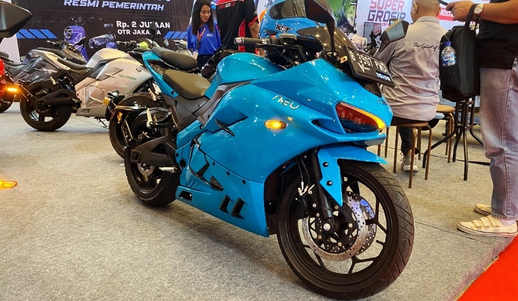 Motor Listrik yang Pernah Dipakai Gibran Mejeng di IIMS 2024, Akan Dilelang?