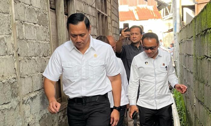 Potret AHY Blusukan ke Gang Kecil usai Sehari Dilantik jadi Menteri ATR