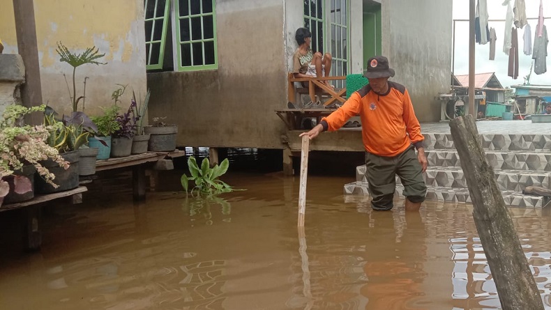 Banjir Rendam Sintang Kalbar, 597 Jiwa di 3 Kecamatan Terdampak