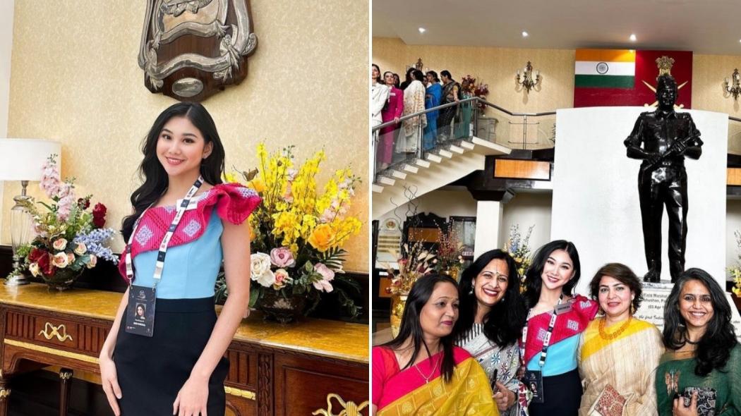 Intip Potret Cantik Miss Indonesia Audrey Vanessa saat Kunjungi AWWA