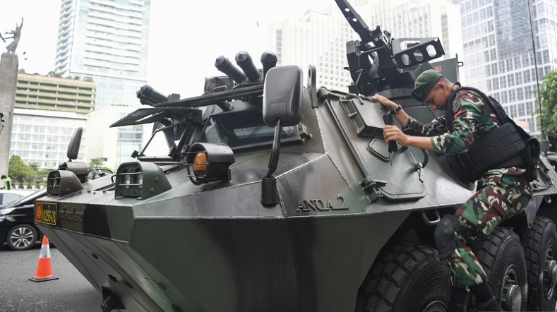 Viral Video Iring-iringan Ranpur Dinarasikan Darurat Keamanan, TNI AD: Hoaks!
