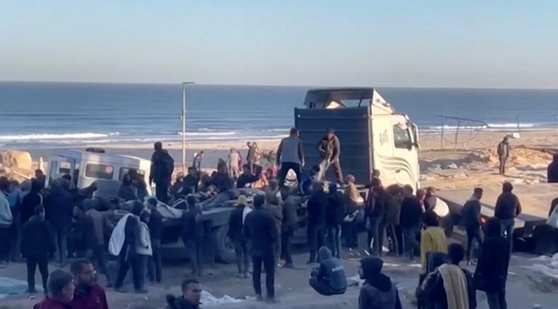 Lagi! Israel Bantai Warga Gaza yang Sedang Mengantre Bantuan