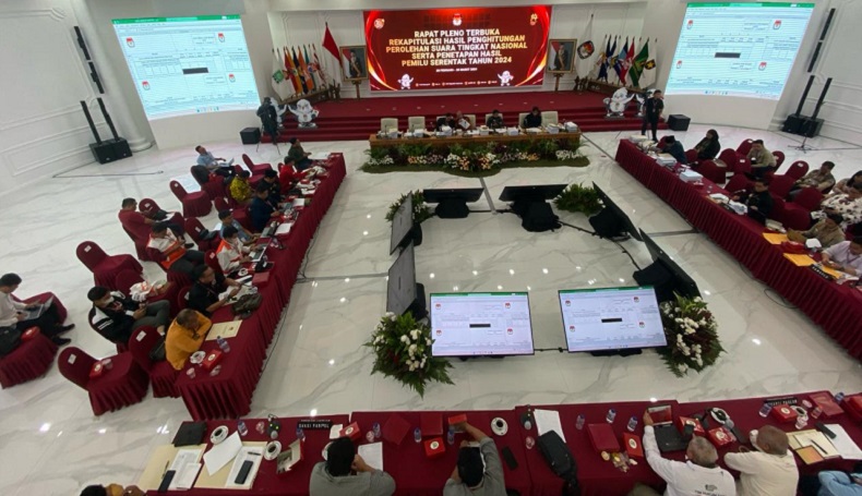 KPU Umumkan Rekapitulasi Suara di 21 PPLN, Ini Hasilnya 