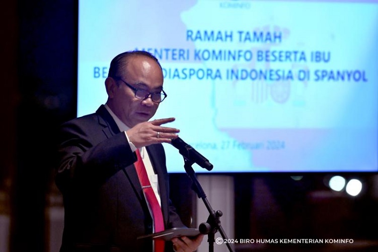 Dorong Diaspora Ambil Peran, Menkominfo: Mari Bergerak Majukan Indonesia