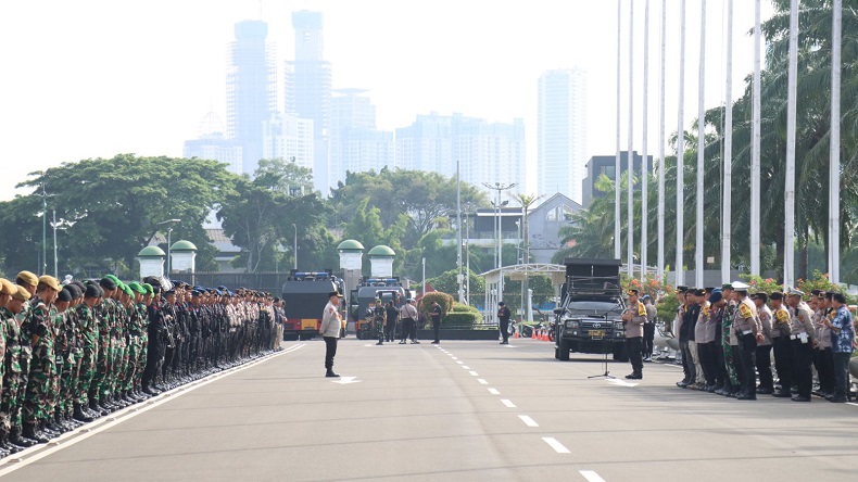 Peringatan Hari Buruh di Monas, 13.000 Personel Gabungan Disiagakan