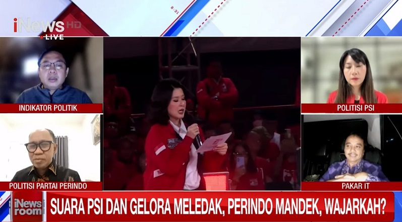 Roy Suryo Kritik Data Suara di Sirekap: Gak Mungkin 1 TPS Milih PSI Semua