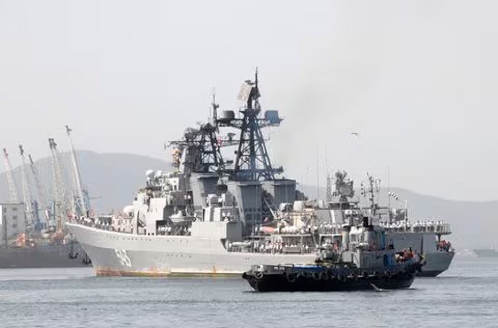 Kapal Perang Perusak Milik Angkatan Laut Rusia Berlabuh di Qatar, Ada Apa?