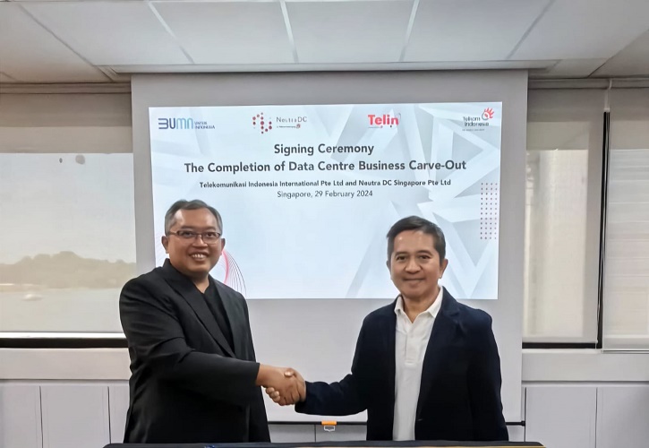 Selesaikan Konsolidasi Data Center Telin Singapore, NeutraDC Pertegas Posisi