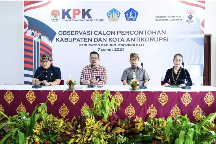 KPK Observasi Program Kabupaten Anti Korupsi, Bupati Badung: Bangun Integritas di Segala Sisi