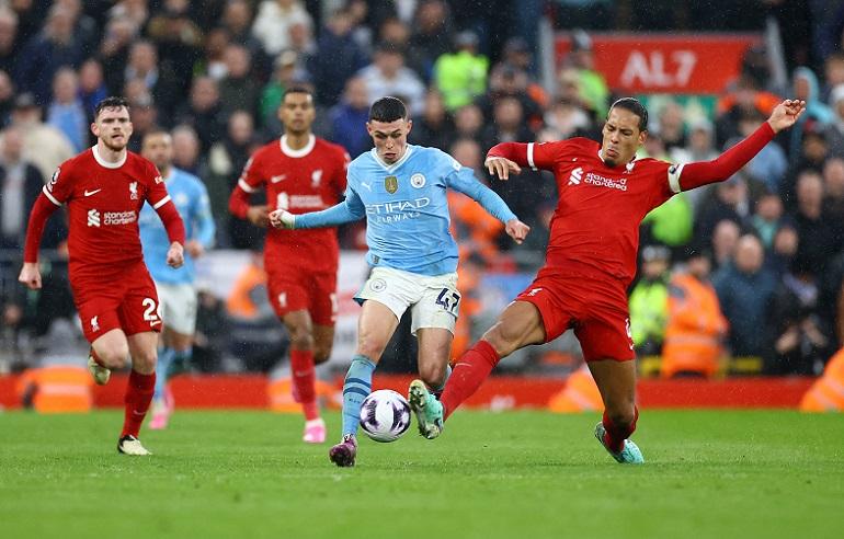 Liverpool Vs Man City Imbang, Arsenal Duduk di Puncak Klasemen