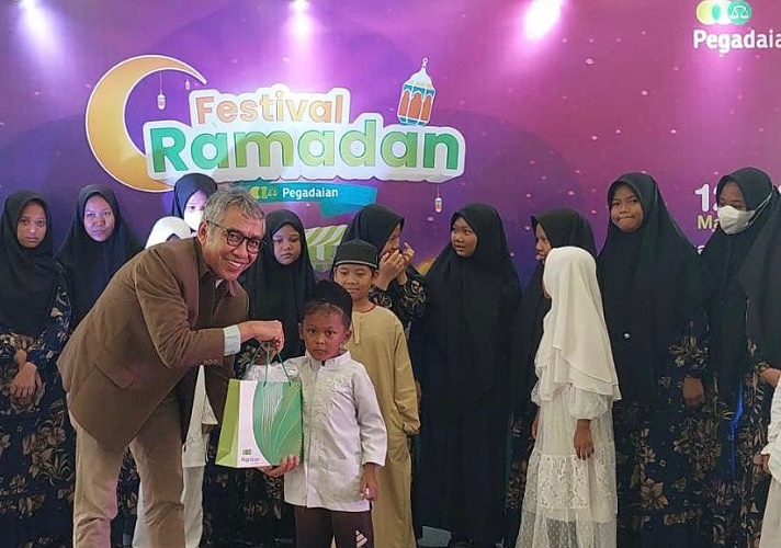 Kolaborasi bersama Gerai Nuansa Kupi, Pegadaian Medan Gelar Festival Ramadan