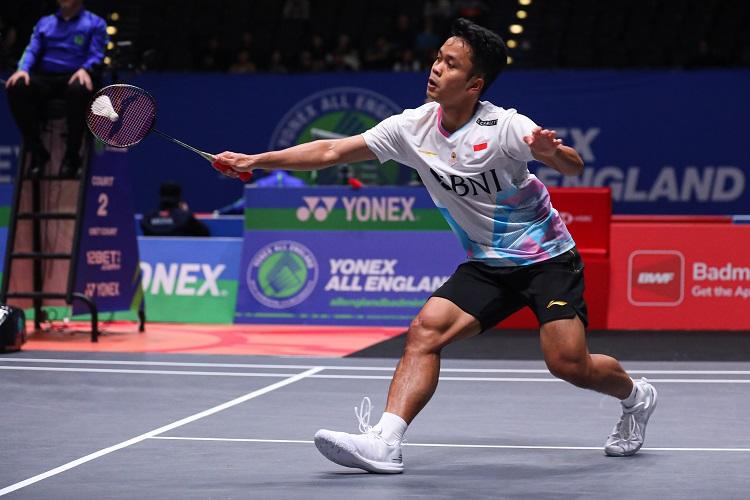 Ginting Tak Gentar Hadapi Perempat Final All England 2024: Axelsen atau Weng Hong Saya Siap! 