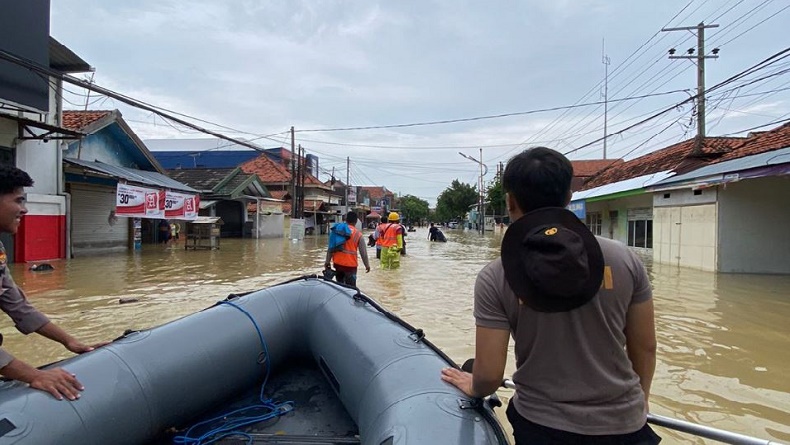 Banjir di Madura Rendam Permukiman Warga Bangkalan, Sampang dan Pamekasan
