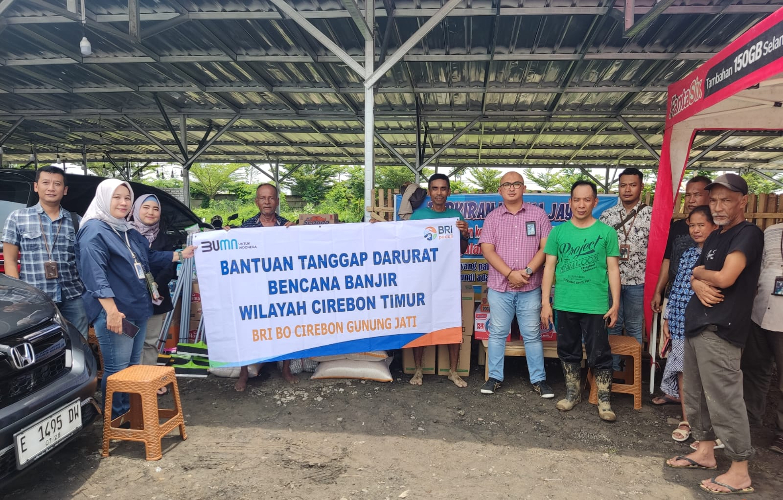 BRI Peduli Salurkan Bantuan bagi Masyarakat Terdampak Banjir dan Longsor