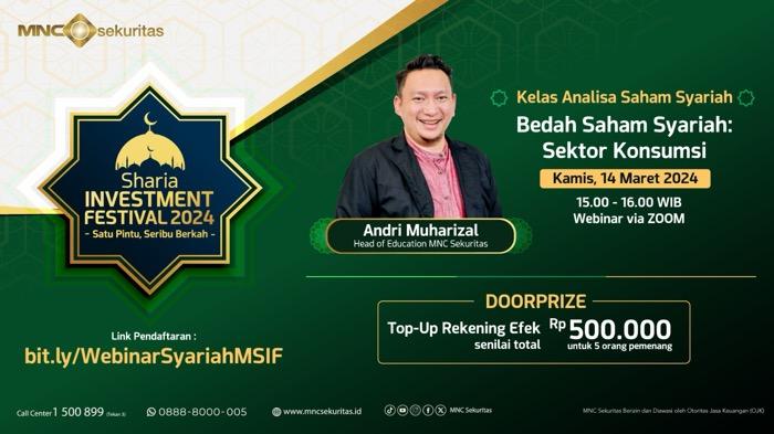 Yuk Bedah Saham Syariah Sektor Konsumsi bareng MNC Sekuritas di Sini!