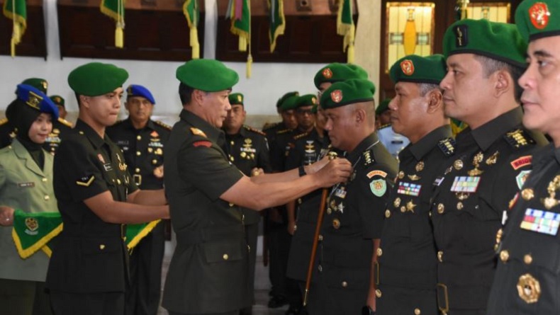 Pangdam Pimpin Sertijab Pejabat Kodam Siliwangi, Dandim Bandung Dijabat Letkol M Iswan