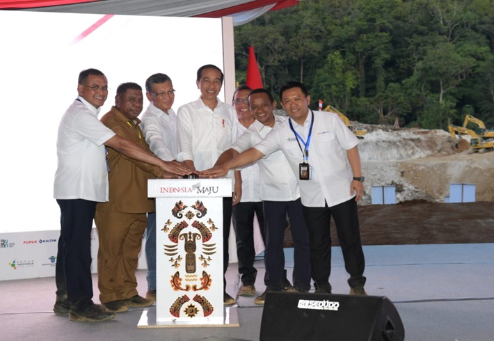 Begini Progres Pembangunan Kawasan Industri Pupuk di Fakfak usai Groundbreaking