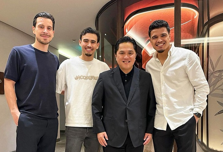 Thom Haye dan Ragnar Oratmangoen Resmi Jadi WNI, Erick Thohir: Mereka Sudah Dapat KTP 