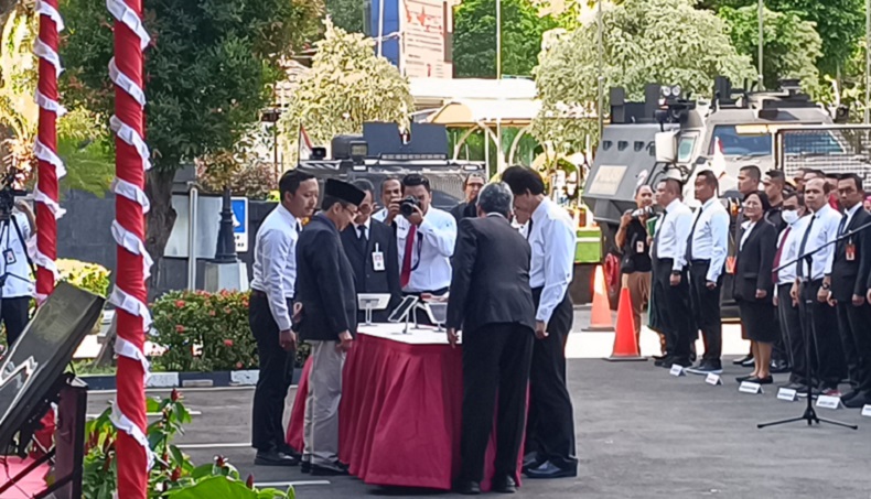 Ketua MK Lantik Gugus Tugas, Siap Tangani Gugatan Sengketa Pemilu 2024 