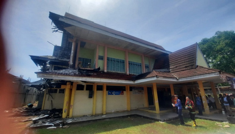 Gedung Serbaguna di Bekasi Terbakar, Diduga akibat Bocah Main Petasan