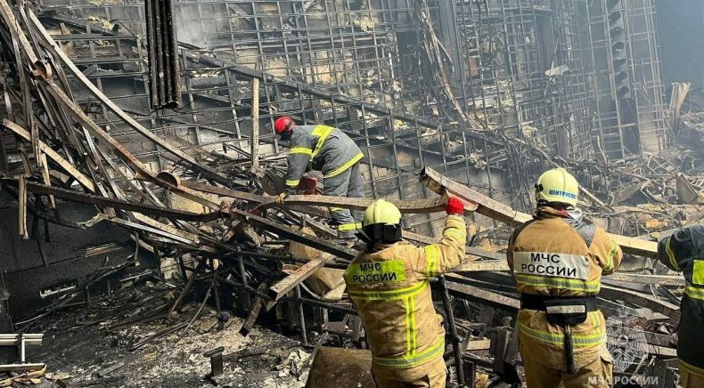 Korban Tewas Serangan Teror di Rusia Jadi 139 Orang, Baru 75 yang Teridentifikasi