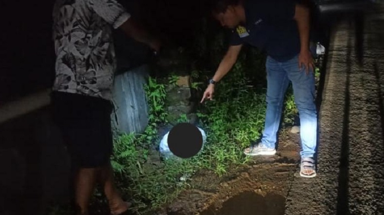 Geger, Warga Cileungsi Bogor Temukan Mayat Bayi Terbungkus Plastik di Pinggir Jalan