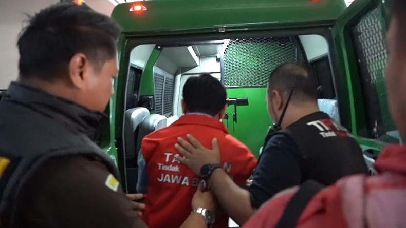 Irfan Nur Alam Anak Eks Bupati Majalengka Tersangka Korupsi Ditahan di Lapas Bandung