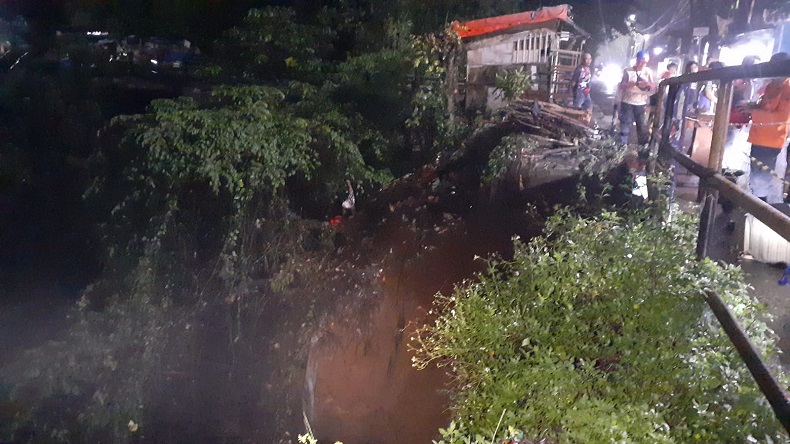 Tanah Longsor Terjadi di Jalan Raya Cilebut Bogor, Tutupi Aliran Sungai Cipakancilan