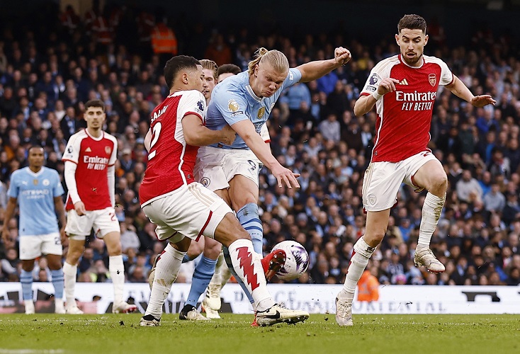 Hasil Liga Inggris: Man City Vs Arsenal Imbang, Liverpool Belum Tergeser dari Takhta