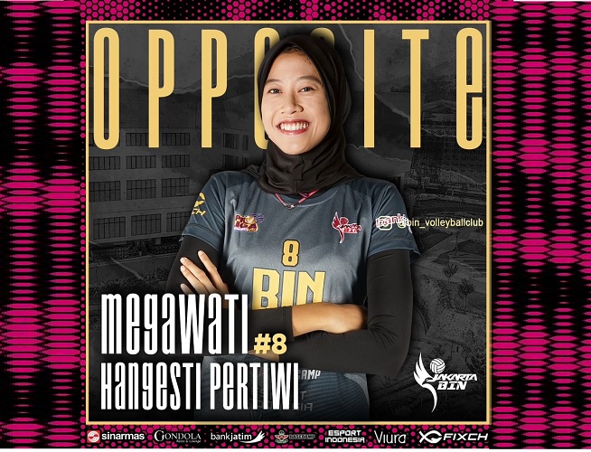 Hasil Proliga: Megawati Hanya Duduk di Bangku Cadangan, Jakarta BIN Libas Jakarta Livin Mandiri